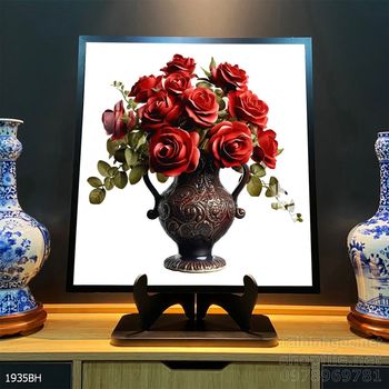 Mẫu tranh bình hoa treo tường đẹp nhất