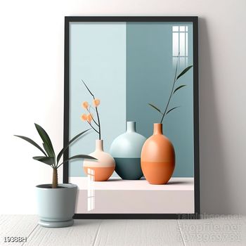 Tranh bình hoa hiện đại treo tường sang trọng ý nghĩa