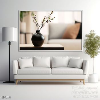 File tranh bình hoa nghệ thuật mẫu mới nhất