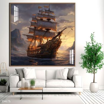 Tranh thuận buồm xuôi gió treo tường đẹp