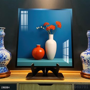 File tranh bình hoa nghệ thuật mẫu mới nhất