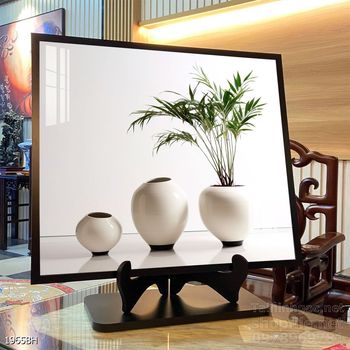 Mẫu tranh bình hoa nghệ thuật decor trang trí tường