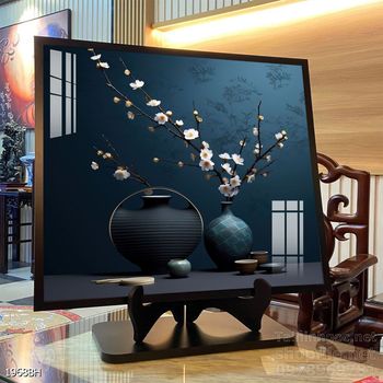 Mẫu tranh bình hoa đẹp hiện đại trang trí tường nhà