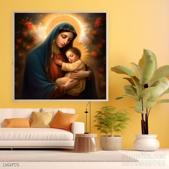 Tranh decor trang trí tường công giáo