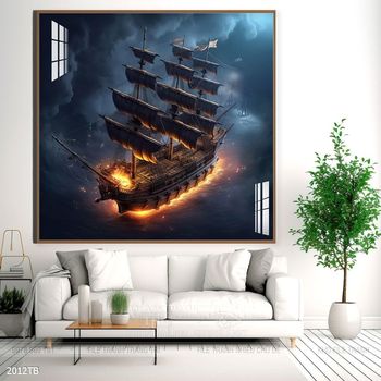 Tranh thuận buồm xuôi gió treo tường đẹp