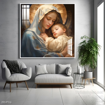 Tranh tranh trí tường công giáo sang trọng