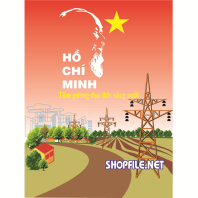 Tranh cổ động Bác Hồ