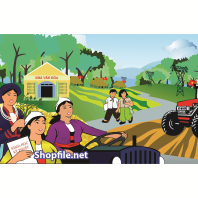 Pano Tranh cổ động nông thôn mới