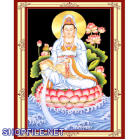 Quan thế âm bồ tát đọc kinh niêm phật