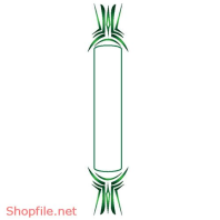 Vector Hình Xăm Khung Hoa Văn Họa Tiết