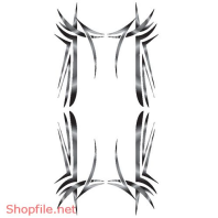 Vector Hình Xăm Đồ Họa Khung Hình