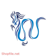 Vector Hình Xăm Rồng Đồ Họa Đẹp