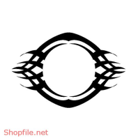 Vector Hình Xăm Hoa Văn Ấn Tượng