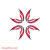 Vector Hình Xăm Hoa Văn Ấn Tượng