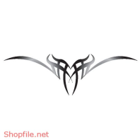 Vector Hình Xăm Hoa Văn Ấn Tượng