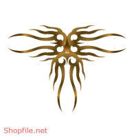 Vector Hình Xăm Hoa Văn Ấn Tượng