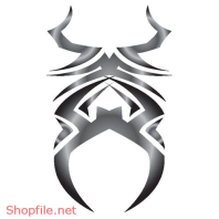 Vector Hình Xăm Hoa Văn Ấn Tượng