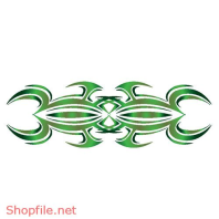 Vector Hình Xăm Hoa Văn Ấn Tượng