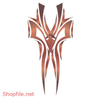 Vector Hình Xăm Hoa Văn Ấn Tượng