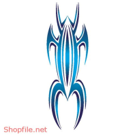 Vector Hình Xăm Hoa Văn Ấn Tượng