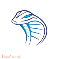 Vector Hình Xăm Đầu Rắn Đồ Họa Đẹp