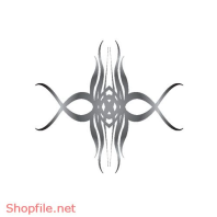 Vector Hình Xăm Hoa Văn Ấn Tượng