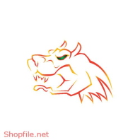 Vector Hình Xăm Đầu Ngựa Đồ Họa Đẹp