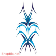 Vector Hình Xăm Hoa Văn Ấn Tượng