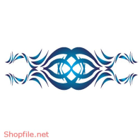 Vector Hình Xăm Hoa Văn Ấn Tượng