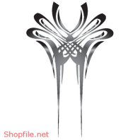 Vector Hình Xăm Hoa Văn Ấn Tượng