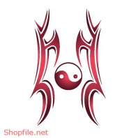 Vector Hình Xăm Hoa Văn Ấn Tượng