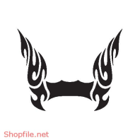 Vector Hình Xăm Hoa Văn Decal Ấn Tượng