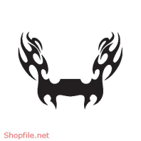 Vector Hình Xăm Hoa Văn Decal Ấn Tượng