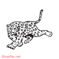 Vector Hình Xăm Decal Sư Tử Ấn Tượng