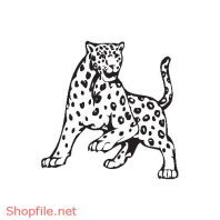 Vector Hình Xăm Decal Sư Tử Ấn Tượng