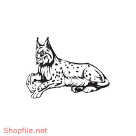 Vector Hình Xăm Decal Sư Tử Ấn Tượng