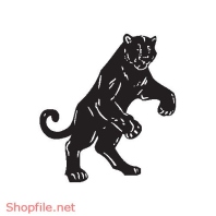 Vector Hình Xăm Decal Sư Tử Ấn Tượng