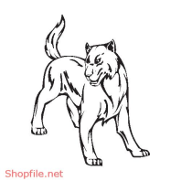 Vector Hình Xăm Decal Sư Tử Ấn Tượng