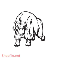 Vector Hình Xăm Decal Gấu Đẹp