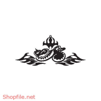 Vector Hình Xăm Decal Ấn Tượng