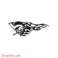 Vector Hình Xăm Decal Ấn Tượng