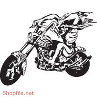 Vector Hình Xăm Decal Đầu Lâu Ấn Tượng