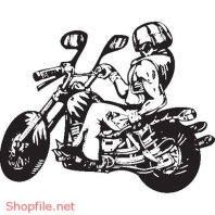 Vector Hình Xăm Decal Moto Ấn Tượng