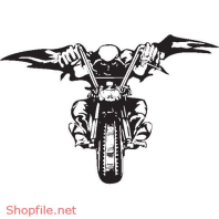 Vector Hình Xăm Decal Moto Ấn Tượng