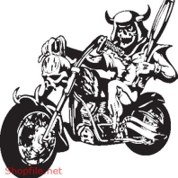 Vector Hình Xăm Decal Moto Ấn Tượng