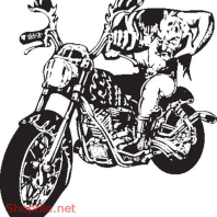 Vector Hình Xăm Decal Moto Ấn Tượng