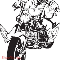 Vector Hình Xăm Decal Moto Ấn Tượng