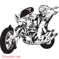 Vector Hình Xăm Decal Moto Ấn Tượng