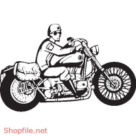 Vector Hình Xăm Decal Moto Ấn Tượng