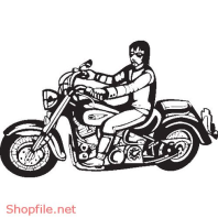 Vector Hình Xăm Decal Moto Ấn Tượng